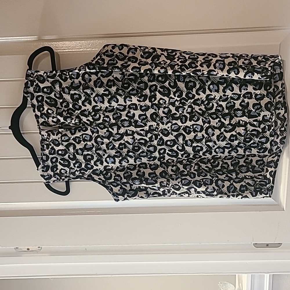 Banana Republic Med cheetah print blouse - Picture 5 of 6